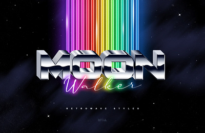 80s Retro Text Effects 1980s 3d 80`s 80s effect effects label logo mockup neon new photoshop retro retrowave style styles synth synthwave text wave