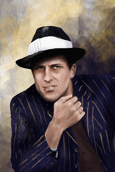Adriano celentano digital illustration digital portrait drawing illustration portrait portrait illustration