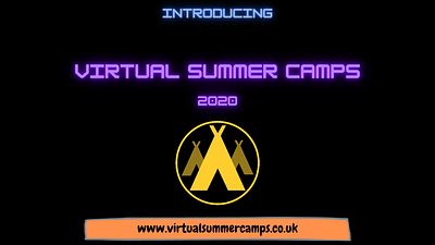 Virtual Summer Camp Opening Video Design app branding design icon logo minimal ui ux visual web