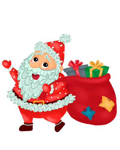 character santa branding character character design children childrens illustration design illustration illustrator детская иллюстрация