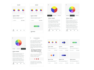 Colour theory material themed app android app design contrast design google grid layout material design material ui materialdesign ui ux uxui