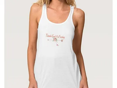 Thank God It's Friday arrow cute friday fridays girls shirt shirts teens thankgoditsfriday woman women zazzle