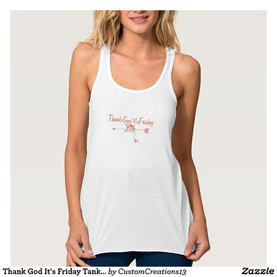Thank God It's Friday arrow cute friday fridays girls shirt shirts teens thankgoditsfriday woman women zazzle