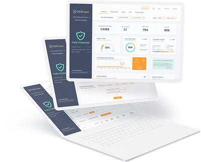 ClickCease Case Study​ - SaaS dashboards UXUIdesign admin panel art direction case study dashboad design ppc redesign saas ui uiux ux uxui