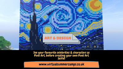 Virtual Summer Camps Art & Design 2 Video Design app art branding design minimal ui ux visual web website