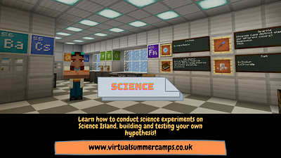 Virtual Summer Camps Science 2 Video Design app art branding design minimal ui ux visual web website
