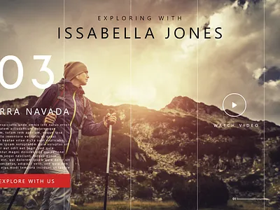 Sierra Nevada website design ui ux