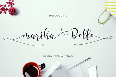 Marsha Belle beauty branding calligraphy creative creative fabrica design feminine flowerly font fontbundles fonthaus handwritten illustration logo modern myfonts product script typography wedding