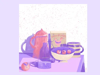 14 week - stillherestilllife art artwork illustration