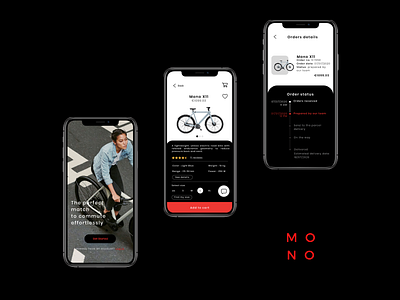 Mono e bike shop app