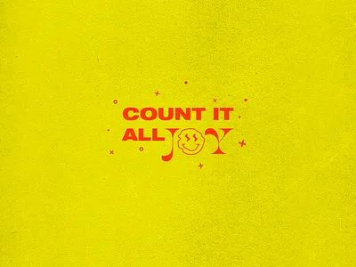 Count It All Joy adobe photoshop bright christian christian post church church marketing church social media colorful happy joy photoshop social media social media post texture vector
