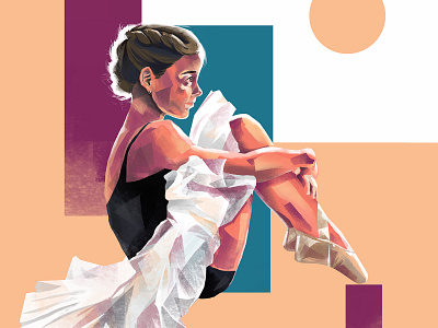 Girl 9 art composition dancer digitalart digitalpainting illustration potrait vector visual art