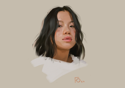 Face 2 character characterdesign dailyshot design illustration photoshop portrait portrait art portrait illustration portrait painting procreate sketch