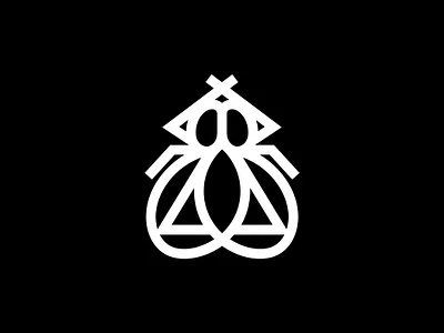 Stril Logo negro 03 fly innatonic logo mosca nicaragua skate stril triangle vesica vesicapiscis