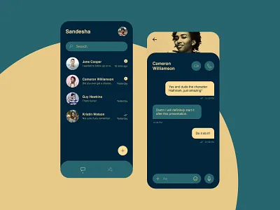Daily UI 013 - Messaging. daily daily 100 challenge daily ui daily ui 013 dailyui figma messages messaging ui ui ux uiux ux