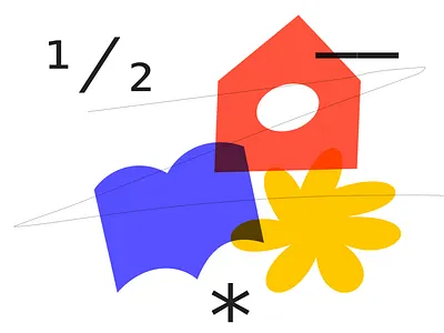 Random shape 001E adobe illustrator color illustration shape vector