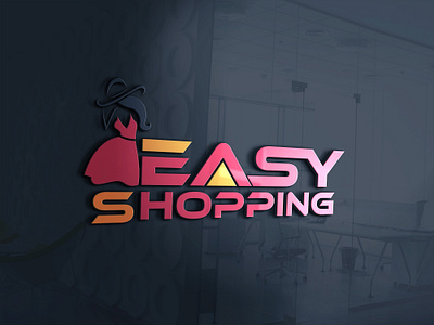 Online shop awesome logo fashion fashion brand fashion design fashion logo illustration logo online shop logo typography unique logo vector