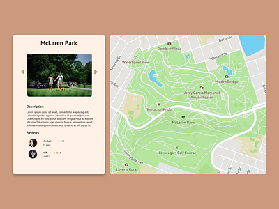 Daily UI : 29 - Maps dailyui figma map