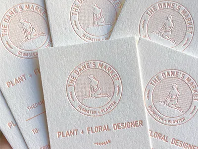 The Dane's Market Logo badge logo badgedesign branding danish danish design floral design floral logos flower tags flowers icon identity design letterpress little mermaid logo logo design logo idea logo inspiration simple logo simplistic ux design