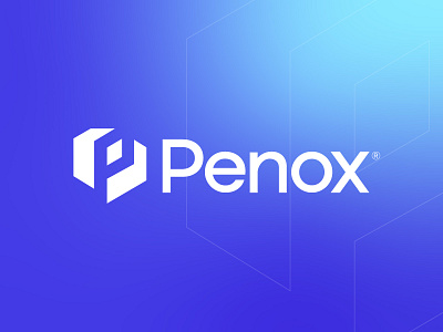 Penox Logo, Saas logo, Technology Logo brand identity creative logo custom logo design gradient logo it logo logo logo design logo designer minimalsit logo design modern logo p logo professional logo saas logo software company software logo startup logo design tech logo design technology logo web3 logo