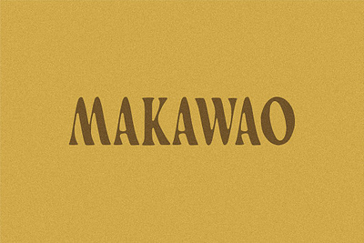 Makawao I A Soft Modern Serif Font display font fonts handwritten font serif