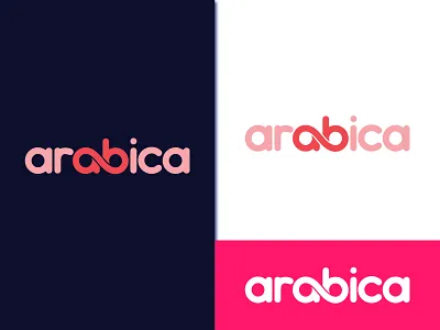 arabica logo design 3d arrow logo crative logo design flat flatdesign icon logo mimimal logo minimalist mordan logo professional logo propesonal