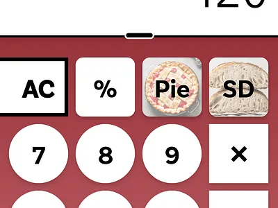 Crunch3r Calculator calculator dailyui dailyui004 dailyuichallenge design illustration ui uiux ux uxui vector