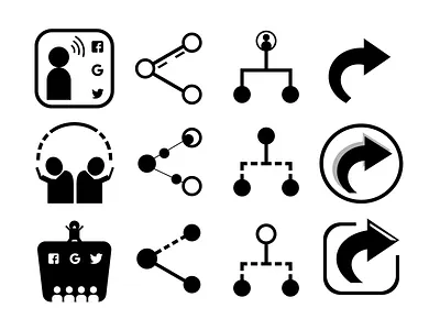 Share Icon Practice branding dailyui dailyui 010 dailyui010 dailyuichallenge design illustration ui uiux ux uxui vector