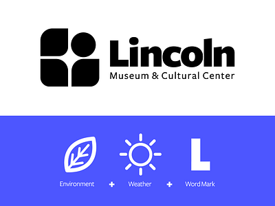 Lincoln Museum Logo: Concept 01 aiga brandidentity branding creative design graphicdesign illustration lettering lincoln logo logodesign logotype minimal museum museumbranding museumlogo typography