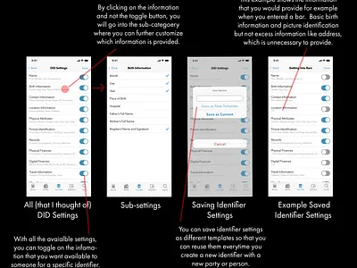 User Settings for DIDs dailyui dailyui 007 dailyui007 dailyuichallenge design illustration ui uiux ux uxui vector