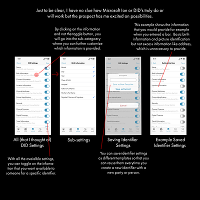 User Settings for DIDs dailyui dailyui 007 dailyui007 dailyuichallenge design illustration ui uiux ux uxui vector