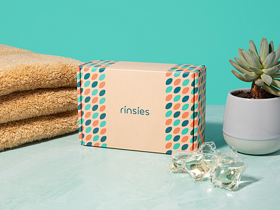 Rinsies Packaging Design branding packaging design pattern design