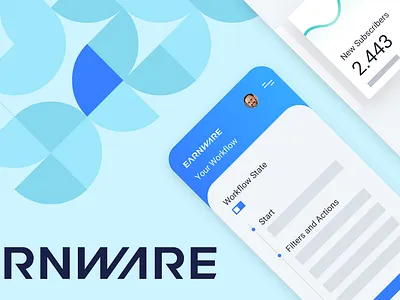 Earnware Dashboard 3.0 dashboad dashboard dashboard design dashboard ui design interaction interaction design