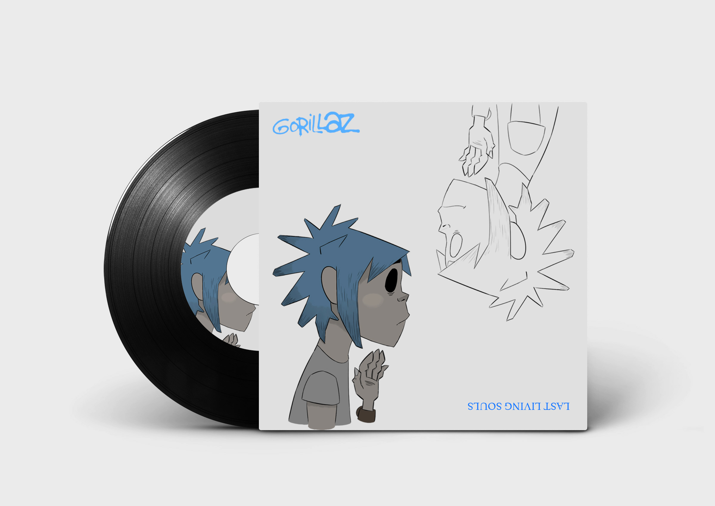Example of Track Cover: "Last Living Souls" by Gorillaz
