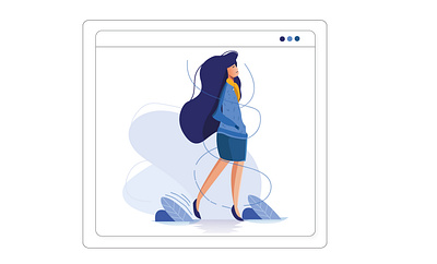 flat design ilustration app art artwork flat ilustration flatdesign human illustration landingpage onboarding ui