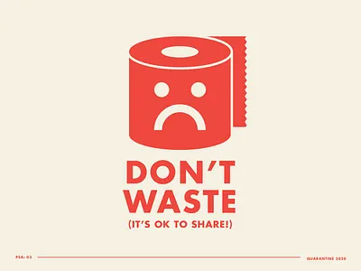 Quarantine PSAs icon minimal quarantine