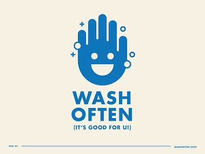 Quarantine PSAs icon minimal quarantine