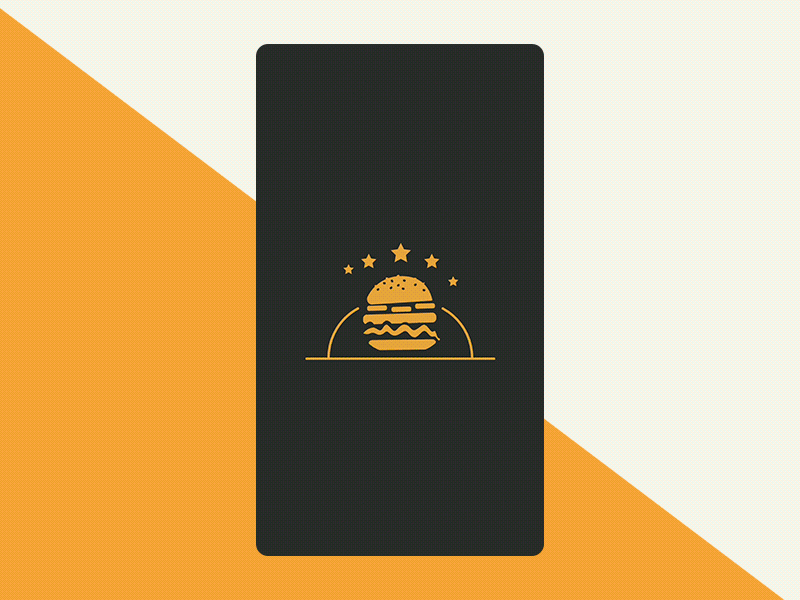 Onboarding - Don Maestro Hamburguer App app design burger food app onboarding onboarding screens ordering app step by step ui ux