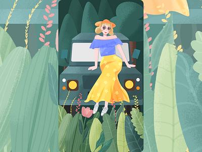 2 design flat illustration illustrator ui vector web website