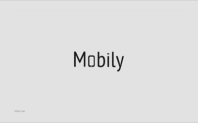 Mobily Logo aesthetics branding design flat icon illustration logo logodesign minimaldesign vector