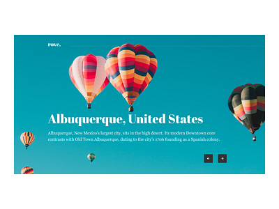 Rove Albuquerque design figma ui ux vector web