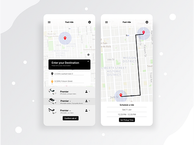 Day 20:Location Tracker 020 booking cab booking app daily 100 challenge dailyui day020 location app location tracker rider taxi booking app taxi driver uber uber rider ui