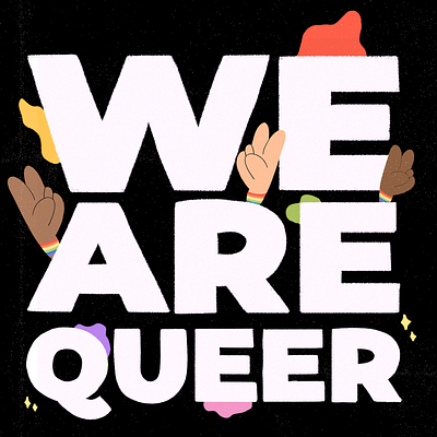 QUEER PRIDE COLLECTION design illustration illustration art illustrator photoshop typography