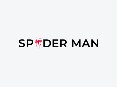 Spider Man art brand branding icon logo logo design logodesign logotype mark marvel minimal monogram spiderman symbol wordmark