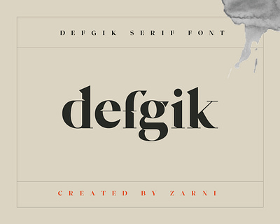 defgik serif font 2020 font font design freefont serif font type typo typorgraphy