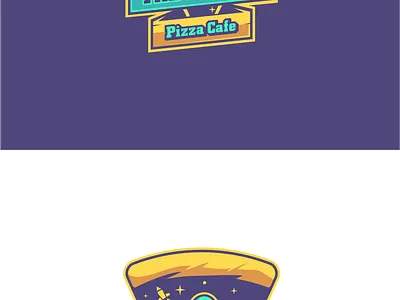 pizza artwork branding designer digital art dribbble illustration illustration art illustrator indonesia logo