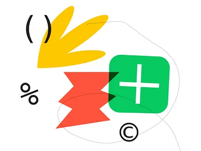 Random shape 002S adobe illustrator bold color design format illustration share vector