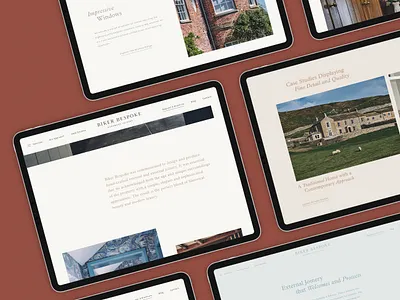 Biker Bespoke Website branding design digital home interiors minimal responsive ui ux website