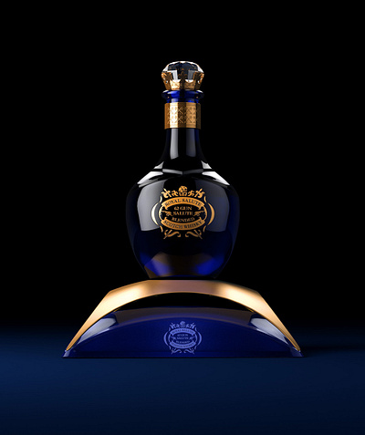 Royal Salute Whisky 3d branding cgi design illustration marketing product visualization whiskey whisky