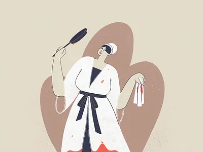 Little Murder - 6 character illustration illustration 2d ipadpro procreate